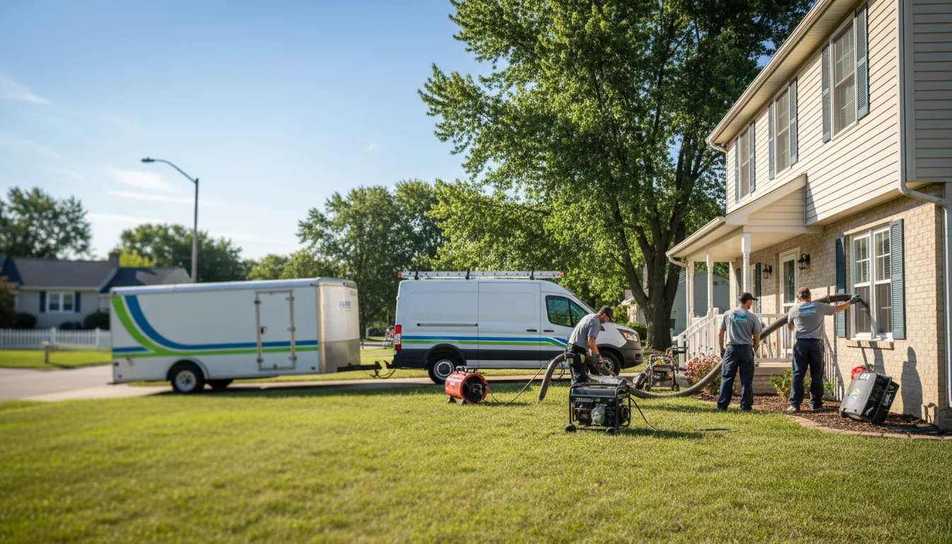 Flooded Basement Restoration And Cleanup With Repair in Comfrey, MN near me